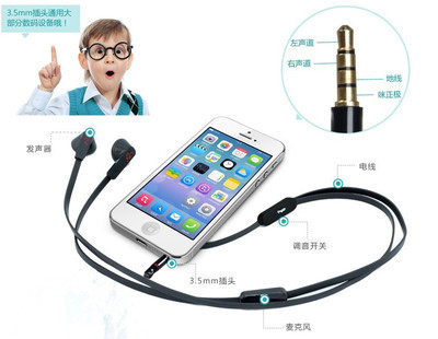 LIFA-017 入耳式線控手機耳機 專為小米2s、2A、1S設計的高性價比通訊設備